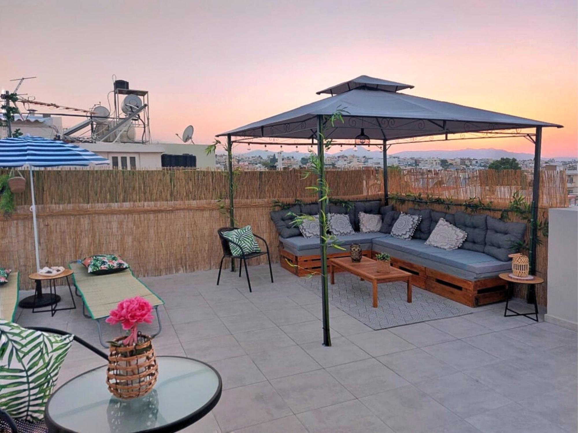 Holiday House Heraklion & Roof Garden Dış mekan fotoğraf